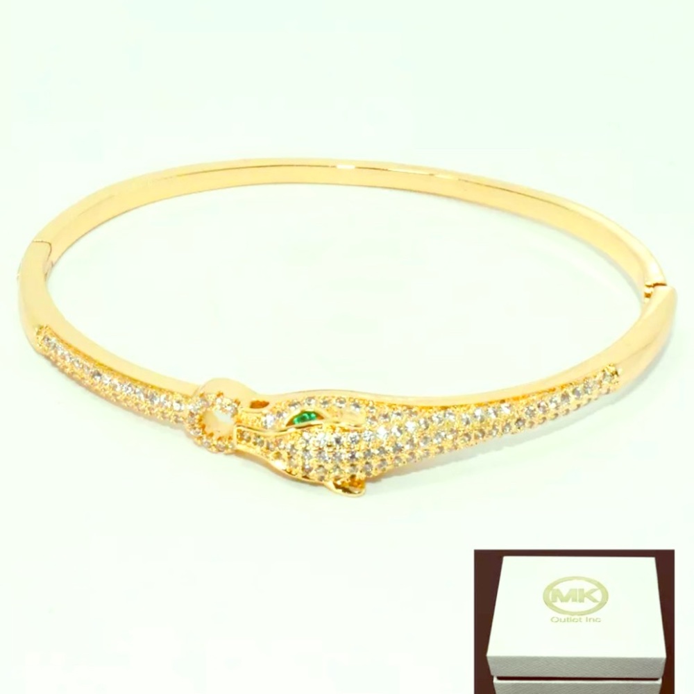 MK rare panther bangle